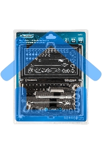 Набор бит GROSS 11625и головок торцевых 1/4'' карданный ключ трещотка адаптер s2 37шт.