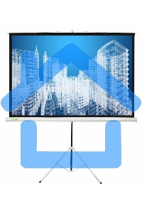 Экран Cactus 104.4x186см Triscreen CS-PST-104x186 1:1 напольный рулонный белый