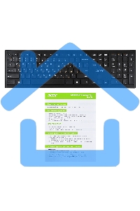 Клавиатура Acer OKR010 беспроводная, USB, Радиоканал, черный