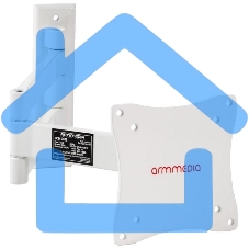 Кронштейн ARM Media LCD-7101 белый для LCD/LED ТВ 10