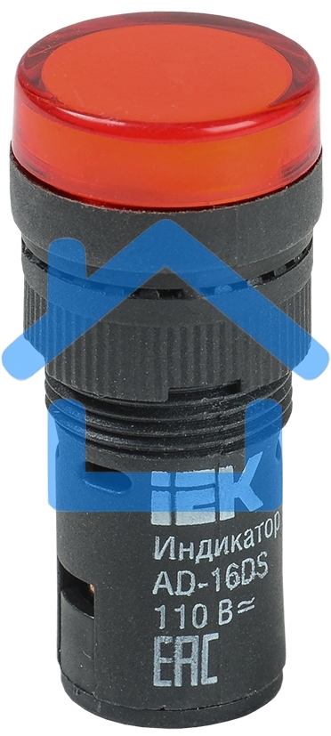 Арматура светосигнальная AD-16DS 230В красн. ИЭК BLS10-ADDS-230-K04-16