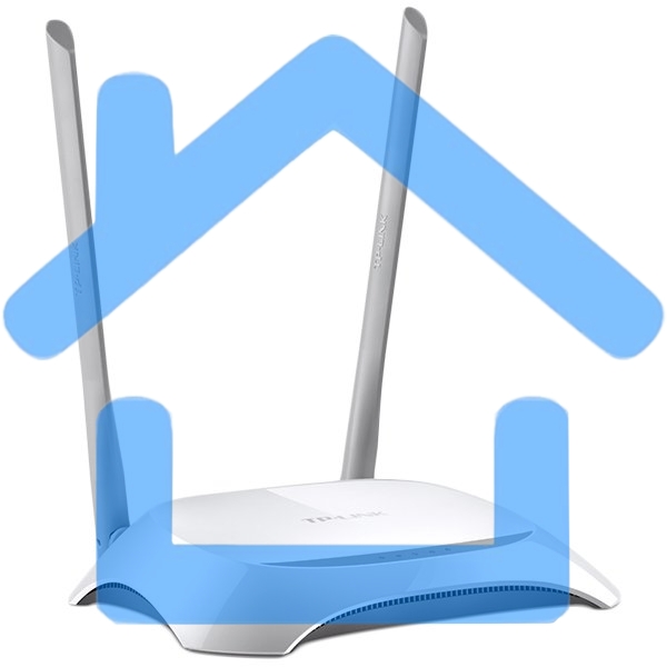 Роутер беспроводной TP-Link TL-WR840N N300 10/100BASE-TX белый