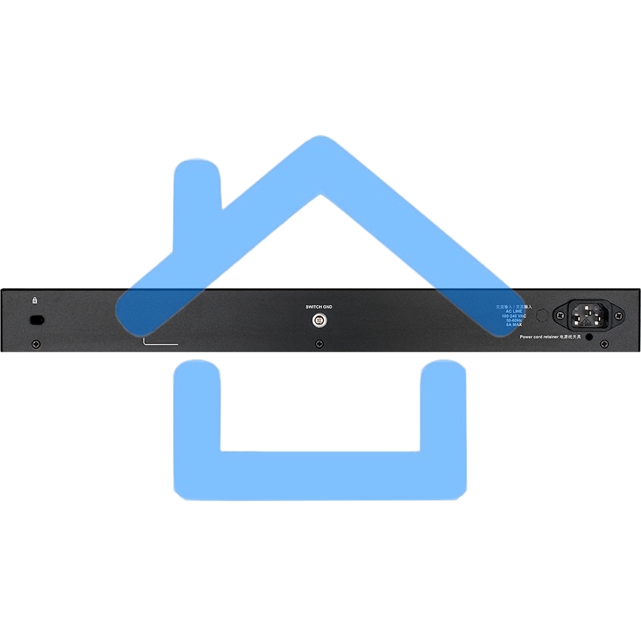 Коммутатор D-Link DGS-1250-52XMP/A1A, L2 Smart Switch with 48 10/100/1000Base-T ports and 4 10Gbase-X SFP+ ports (48 PoE ports 802.3af/802.3at (30 W), PoE Budget 370W).16K Mac address, 802.3x Flow Control, 4K
