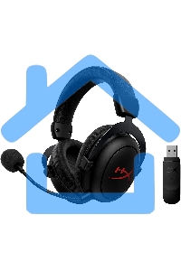 Гарнитура HYPERX GAMING WRL CLOUD CORE HPHX4P5D5AA