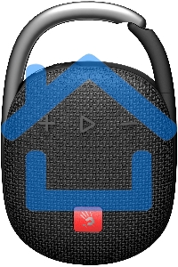 Портативная колонка A4Tech Bloody S5 Lock черный 5W 1.0 BT 10м 1600mAh (S5 LOCK BLACK)