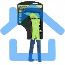 Заклепочник СИБРТЕХ 250 мм, литой корпус, заклепки 2,4-3,2-4,0-4,8 мм СИБРТЕХ 40545