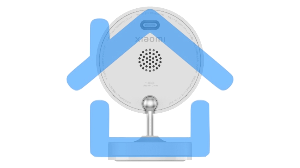 Камера IP Xiaomi Outdoor Camera AW200 белый (3 Mп, 2304 х1296, 101,7°, Wi-Fi, IP66) (BHR6398GL)