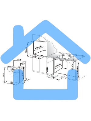 Духовой шкаф электрический Gefest ДА 602-02 А, встраиваемый