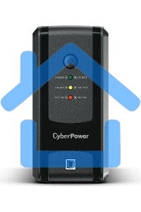 Источник бесперебойного питания CyberPower Line-Interactive UT850EG, 850VA/425W, USB/RJ11/45, (3 EURO)