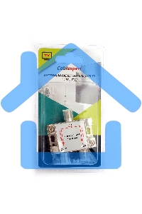 Разветвитель на 2 телевизора, Cablexpert AS-TV-PP-02, Power Pass 5-2400MHZ