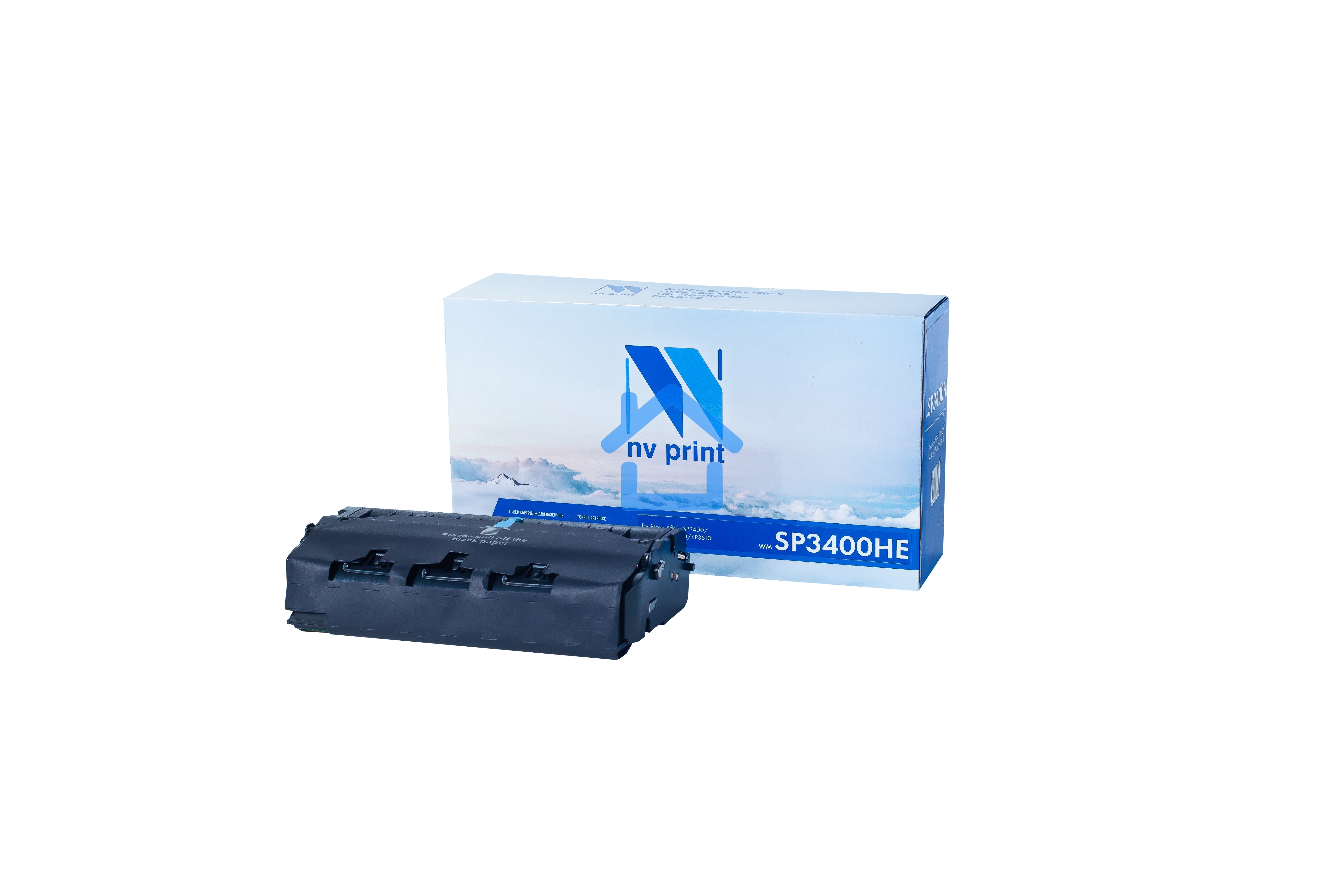 Картридж NVP совместимый NV-SP3400HE для Ricoh Aficio-SP3400/SP3410/SP3500/SP3510 (5000k)