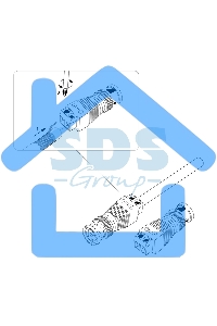Разъем штекер BNC с клеммной колодкой Rexant