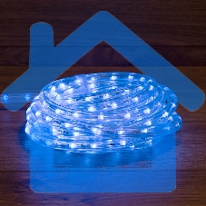 Дюралайт Neon-night LED, свечение с динамикой (2W) - RGB Ø13мм, 36LED/м, 6м