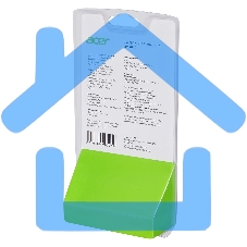 Мышь беспроводная Acer OMR040 черный, 1600 dpi, радиоканал, USB, кнопки - 6