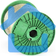 Трос металлополимерный прозрачный ПР-6.0, (6,0мм толщина, катушка 150м.п.), Россия Сибртех