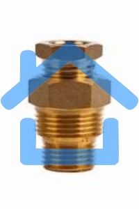 Сальник с двойной резьбой 1/2 и 3/4 для ввода кабеля в трубу PROconnect