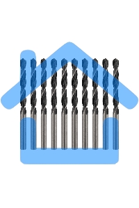 Сверло по металлу 3,5х70х39 мм HSS (10 шт. в упаковке) DIN 338 Kranz