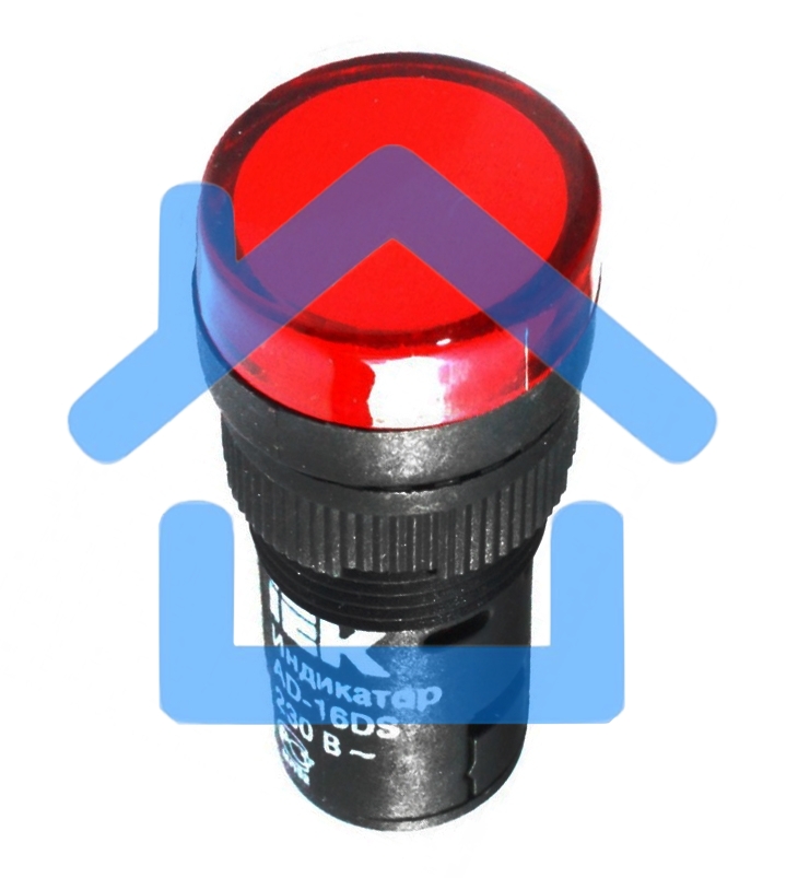 Арматура светосигнальная AD-16DS 230В красн. ИЭК BLS10-ADDS-230-K04-16