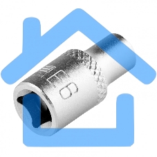 Головка торцевая 1/4, Е6, CrV Stels