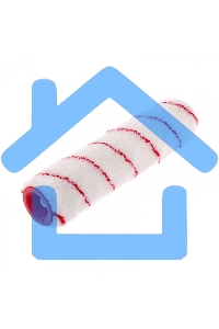 Валик Matrix сменный НЕЙЛОН Стандарт, 250 мм, ворс 9мм, D 48 мм, D р. 8 мм, полиамид