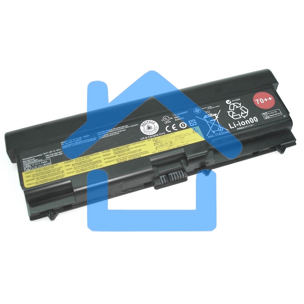 Аккумуляторная батарея для ноутбука Lenovo ThinkPad L430 (70++, 55++) 11.1V 94Wh черный Orig