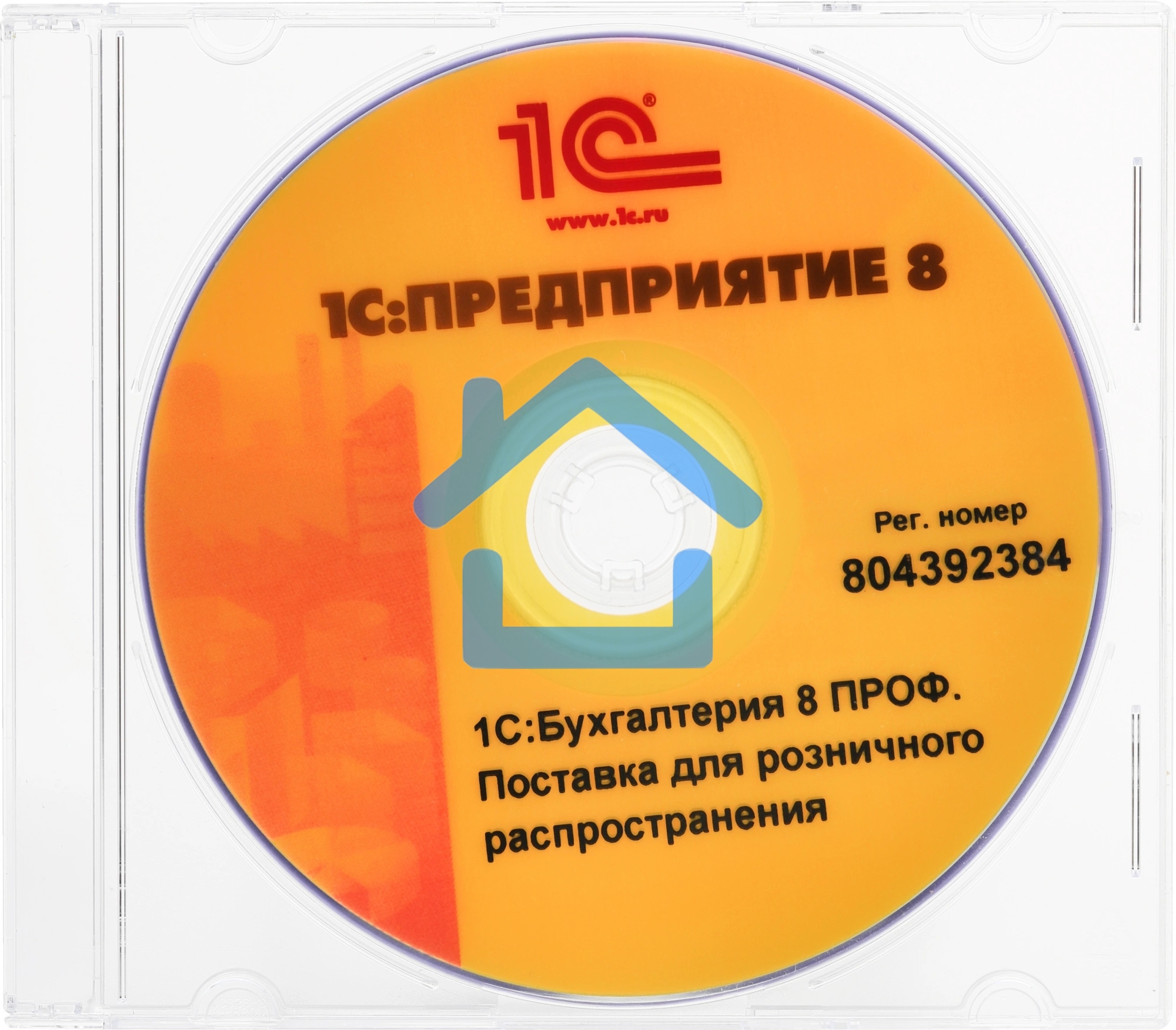 ПО 1С:Бухгалтерия 8 ПРОФ. Поставка для розничного распространения.