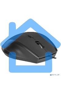 Мышь проводная Defender Accura MM-362 черный, 1600 dpi, USB, кнопки - 6
