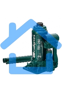 Домкрат гидравлический Сибртех бутылочный, 2т, 150-280мм