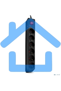 Сетевой фильтр Sven Optima 1,8 м (6 розеток с защитными шторками) черный, цветная коробка