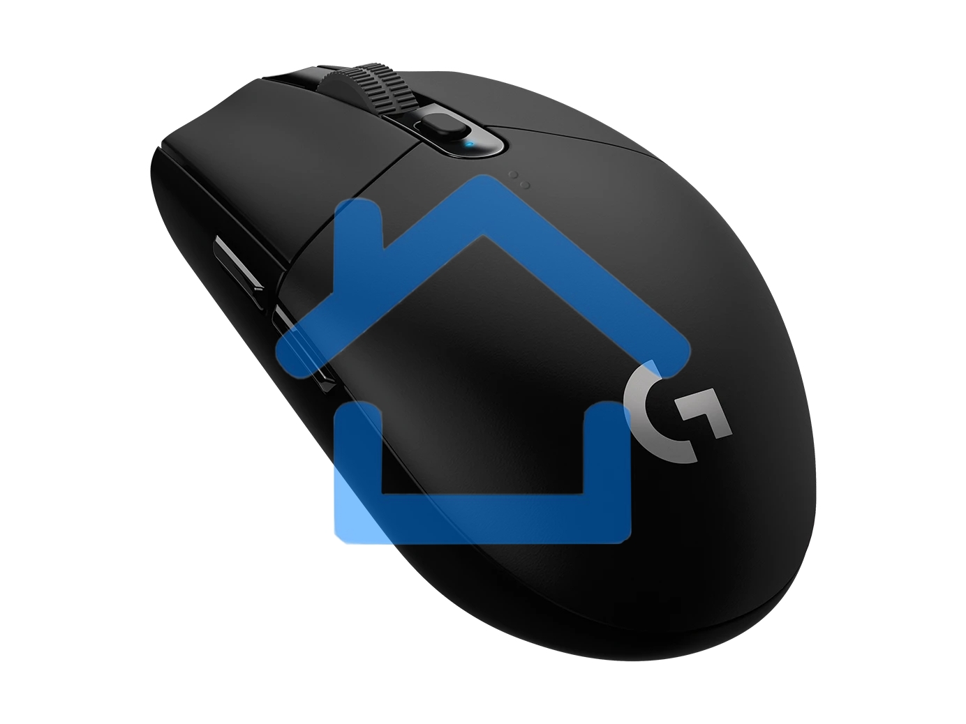 Мышь беспроводная Logitech G304 Lightspeed черный, 12000 dpi, радиоканал, USB, кнопки - 6