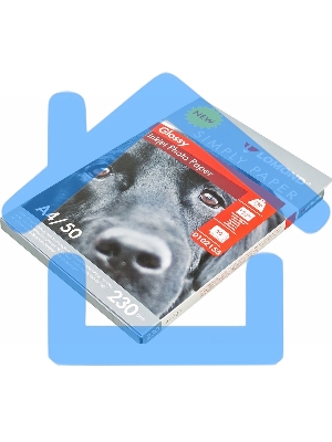 Фотобумага Lomond Simply 0102155 A4/230г/м2/50л./белый CIE148% глянцевое для струйной печати