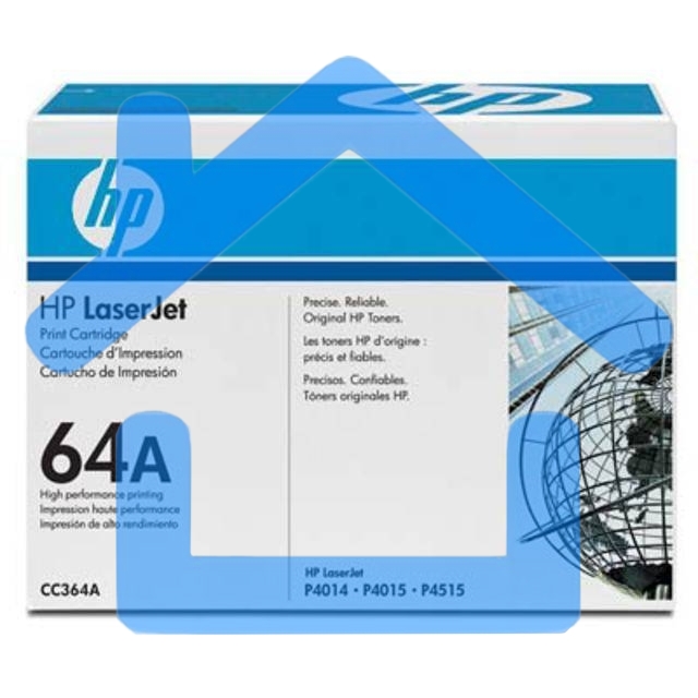 Картридж лазерный HP CC364A черный LJ P4014/4015/4515 (10000стр.)