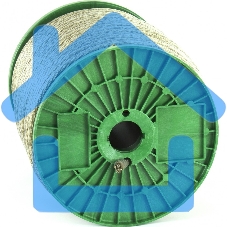 Трос металлополимерный прозрачный ПР-8.0, (8,0мм толщина, катушка 100м.п.), Россия Сибртех