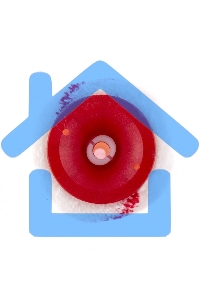 Валик Matrix сменный НЕЙЛОН Стандарт, 250 мм, ворс 9мм, D 48 мм, D р. 8 мм, полиамид