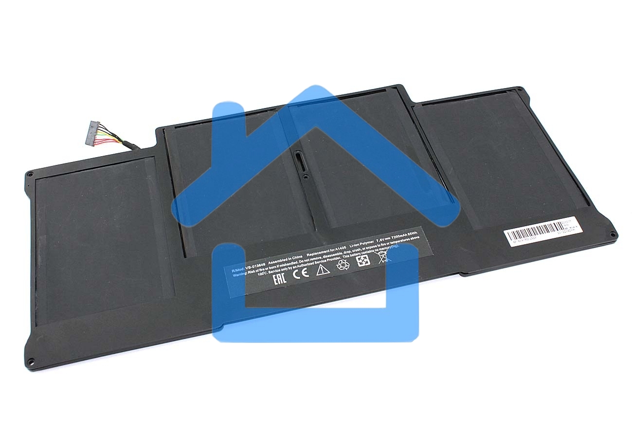 Аккумуляторная батарея для ноутбука Apple MacBook A1466 A1405 7.6V 7200 OEM