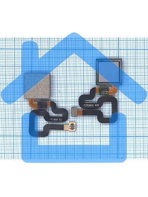 Шлейф со сканером отпечатка пальца для Xiaomi Redmi 4 Pro серый