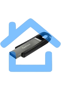 Флешка USB R/W 256 Gb SanDisk CZ810 Extreme GO, USB 3.2, черный