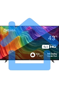 Телевизор Digma 43