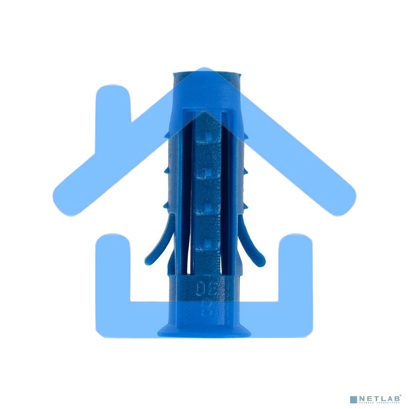 Дюбель распорный KRANZ 8х30, синий, пакет (50 шт./уп.)