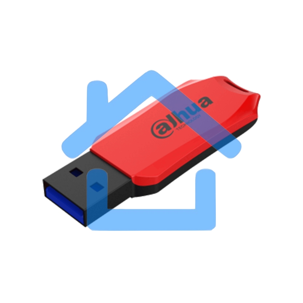 Флешка USB R/W Dahua U176 128Gb <DHI-USB-U176-31-128G>, USB3.1, пластиковая