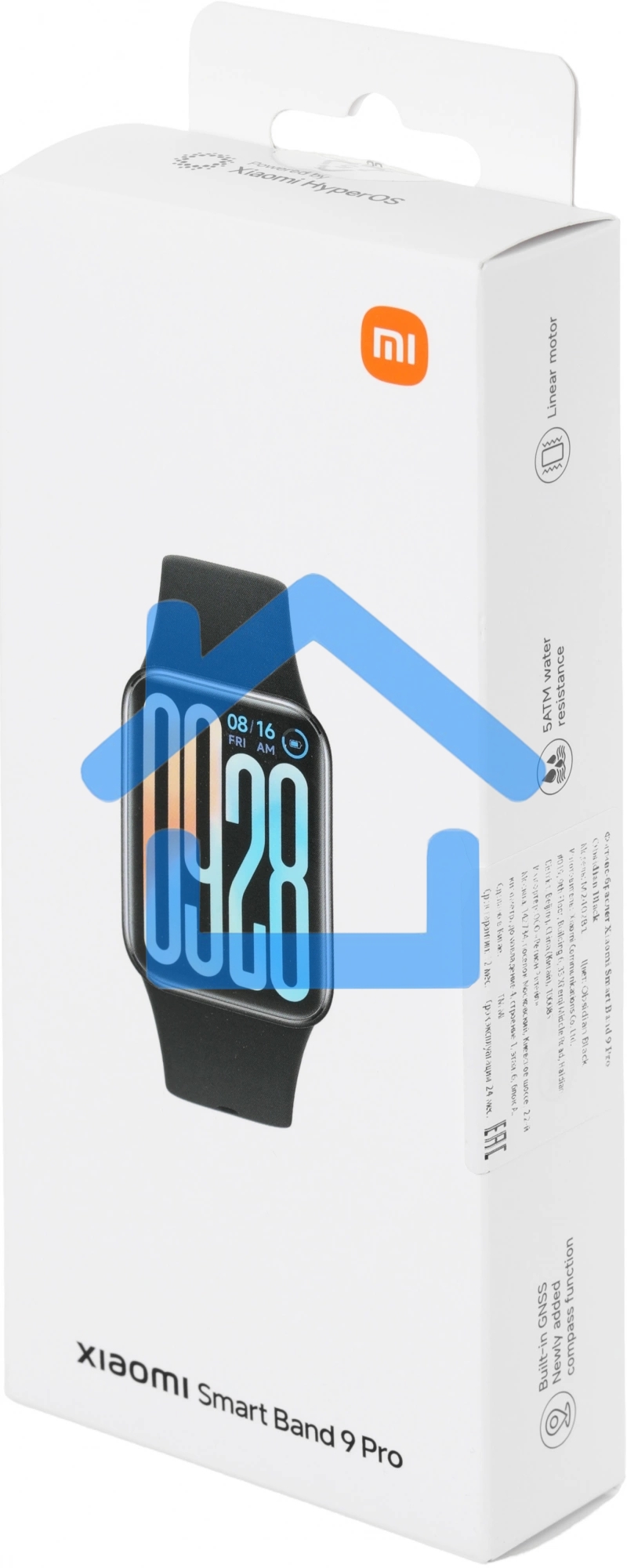 Фитнес трекер Xiaomi Smart Band 9 Pro Obsidian черный M2402B1 (BHR8710GL)