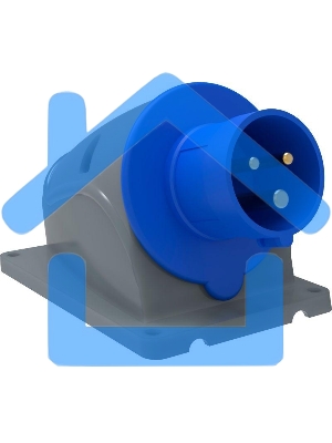 Вилка эл. наруж. уст. 16А 2P+PE 220В IP44 MAGNUM ССИ-513 ИЭК PSN51-016-3