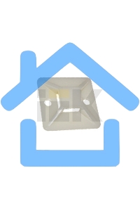 Площадка самокл. 25х25 под хомуты бел. (уп.100шт) ИЭК UHP30-25-100