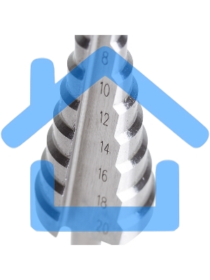 Сверло по металлу ступенчатое 4,0-20,0 мм 76 mm 62 HRC Kranz