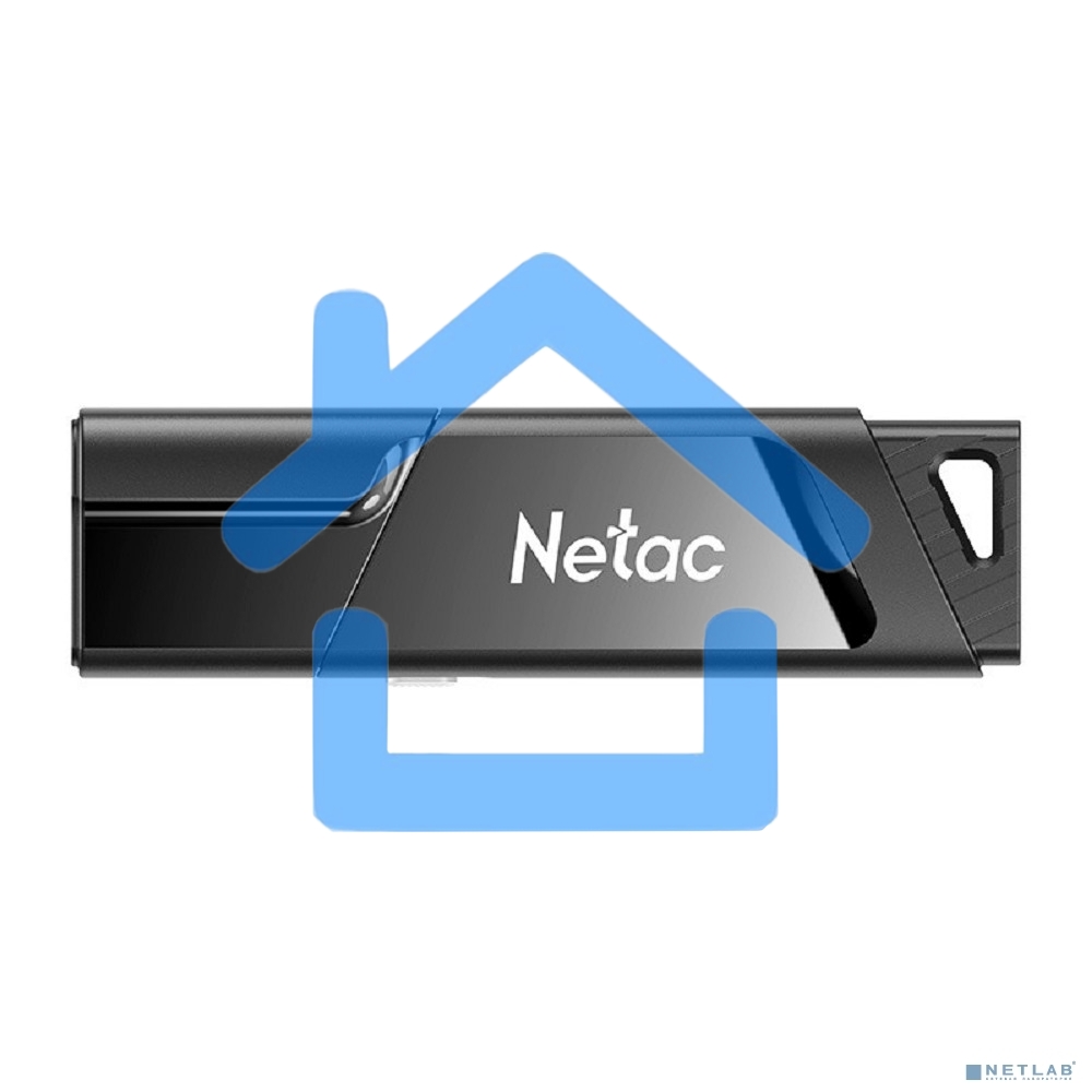 Флешка USB R/W Netac U336S NT03U336S-032G-30BK, 32Gb, USB3.0, пластиковая с защитой от записи