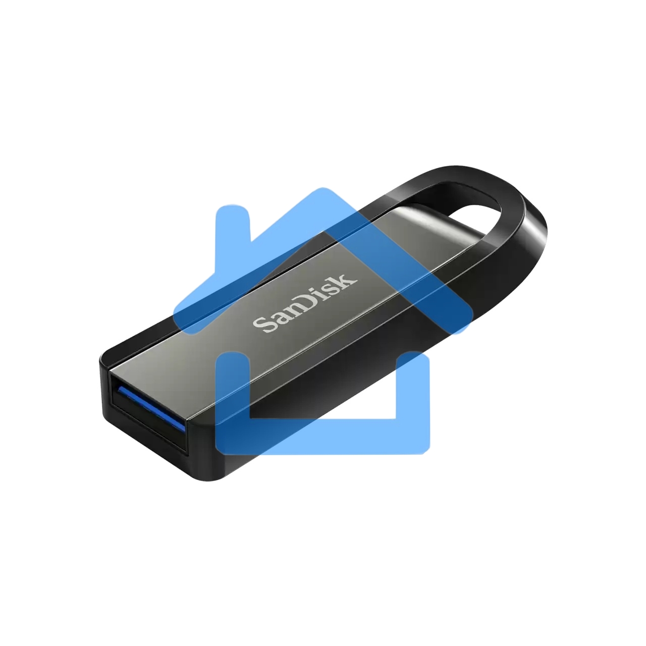 Флешка USB R/W 256Gb SanDisk CZ810 Extreme GO, USB 3.2, Black