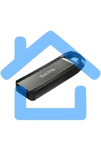 Флешка USB R/W 256 Gb SanDisk CZ810 Extreme GO, USB 3.2, черный
