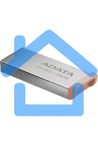 Флешка USB ADATA UR350 (UR350-32G-RSR/BG), 32G, USB 3.2, R/W 100/15, серебристый/коричневый