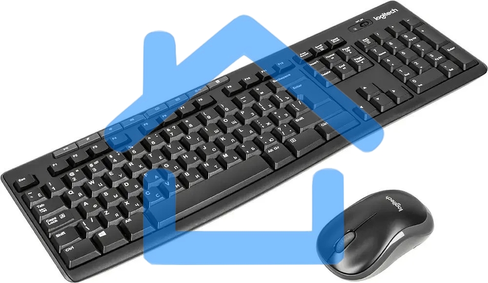 Клавиатура + мышь Logitech MK270 русская раскладка