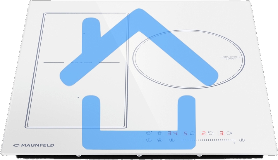 Индукционная варочная панель Maunfeld CVI453SBWH Inverter
